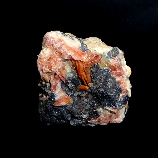 Cerussite, Barite, Galena