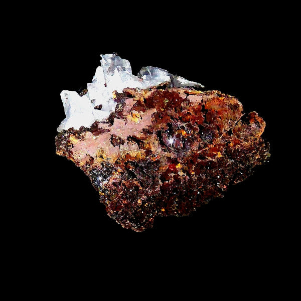 Descloizita, Calcita