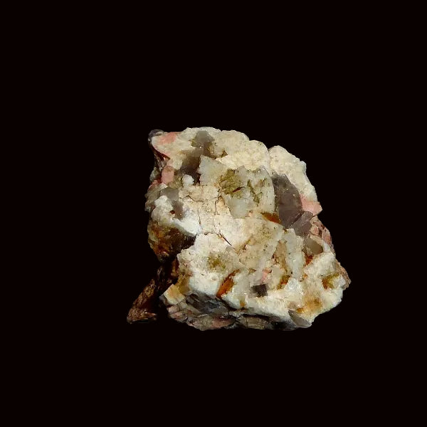 Microclina, Albita, Cuarzo Var. Ahumado