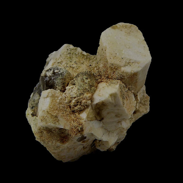 Microclina / Ortosa, Cuarzo Var. Ahumado