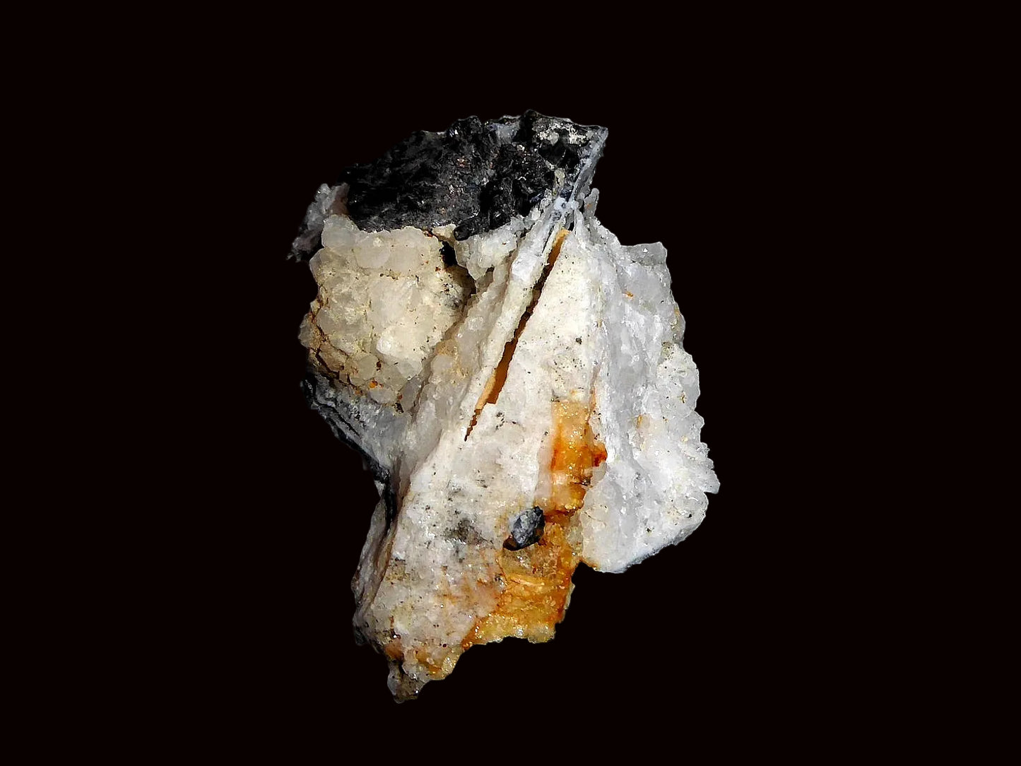 Galena, Calcopirita, Calcita