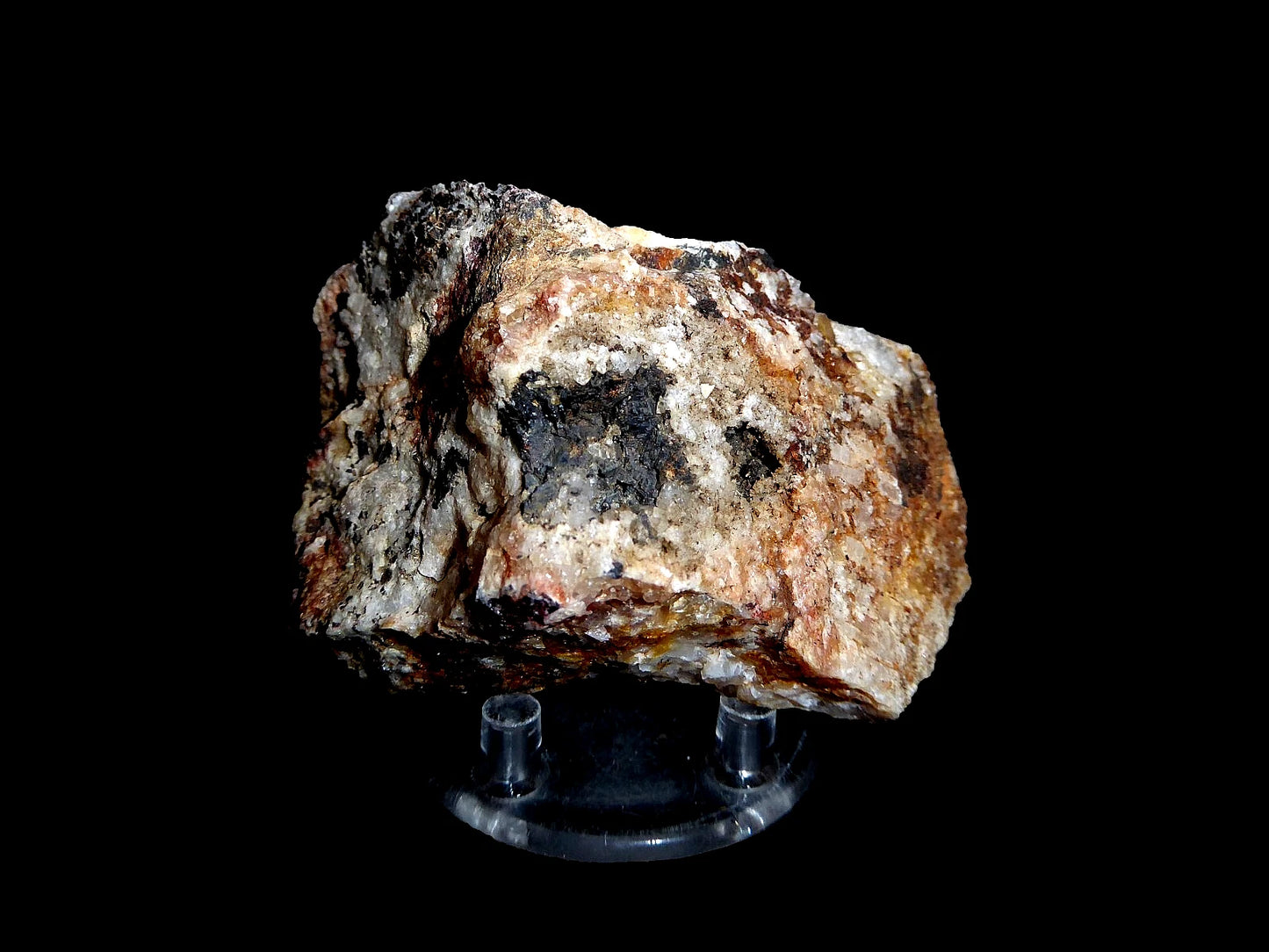 Cuarzo Var. Citrino, Goethita, Hematite
