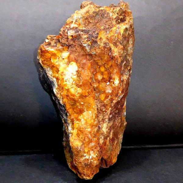 Cuarzo Var. Citrino, Goethita