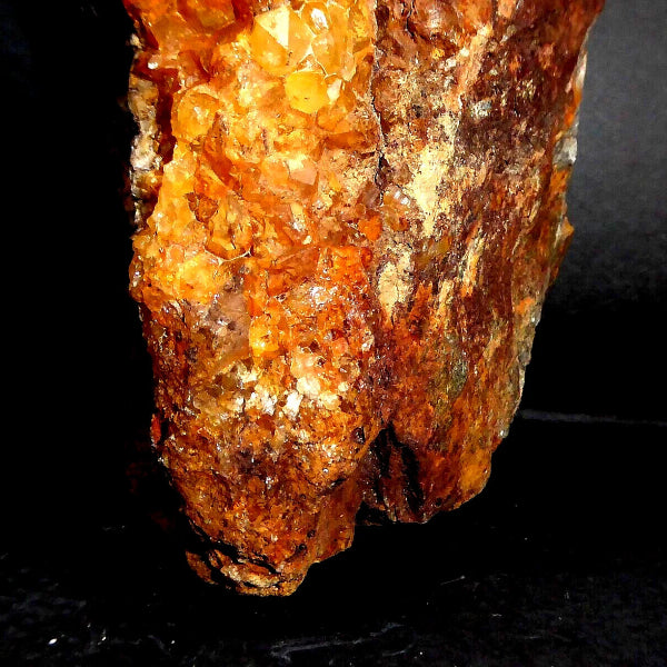 Cuarzo Var. Citrino, Goethita