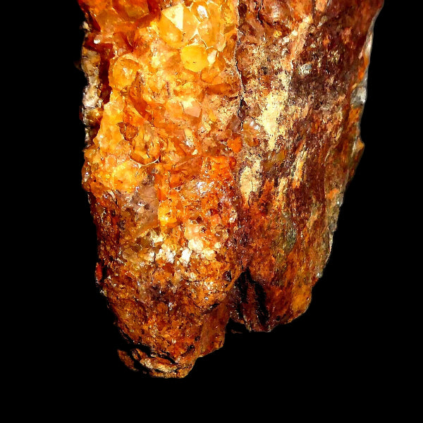 Cuarzo Var. Citrino, Goethita