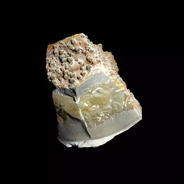 Marcasita, Calcedonia Var. Cuarzo
