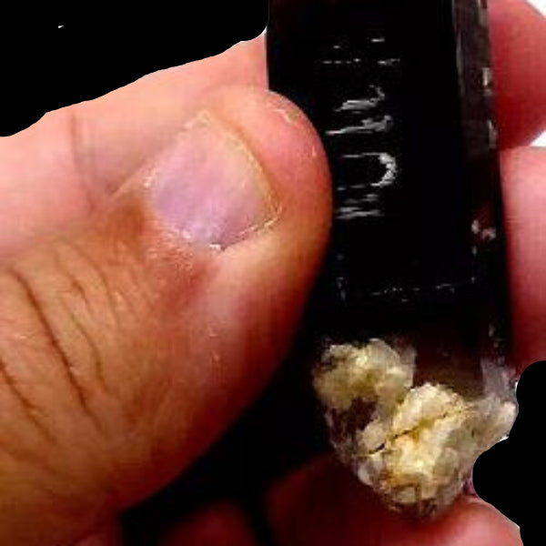 Cuarzo Var. Ahumado, Albita