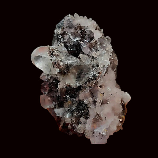 Fluorite, Calcite, Hidrocarbonetos
