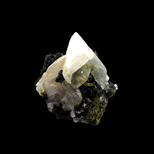 Calcita, Esfeno, Clorita