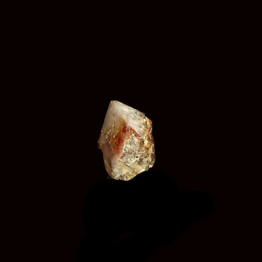 Cuarzo Var. Ahumado, Prehnita