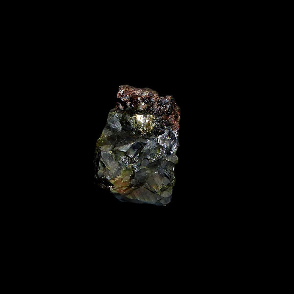 Siderita, Calcopirita