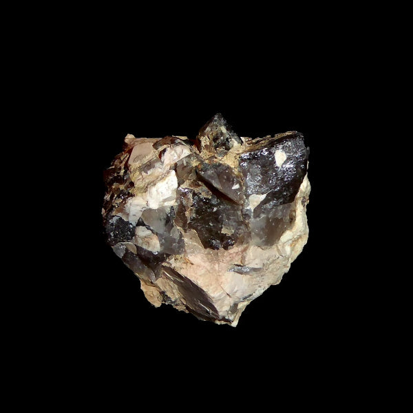 Cuarzo Var. Ahumado, Microclina