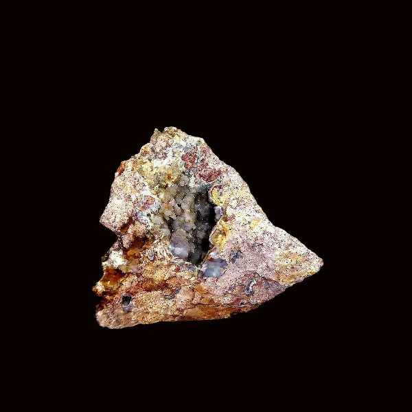Cuarzo Var. Amatista, Riolita