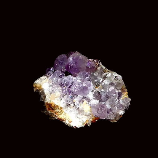Cuarzo Var. Amatista, Hematite