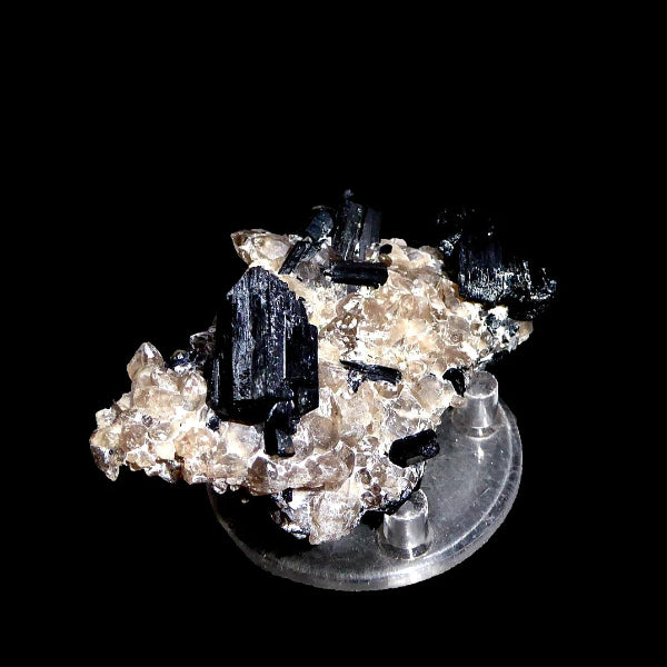 Cuarzo Var. Ahumado, Turmalina