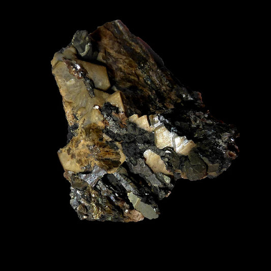 Siderita, Pirita, Arsenopirita