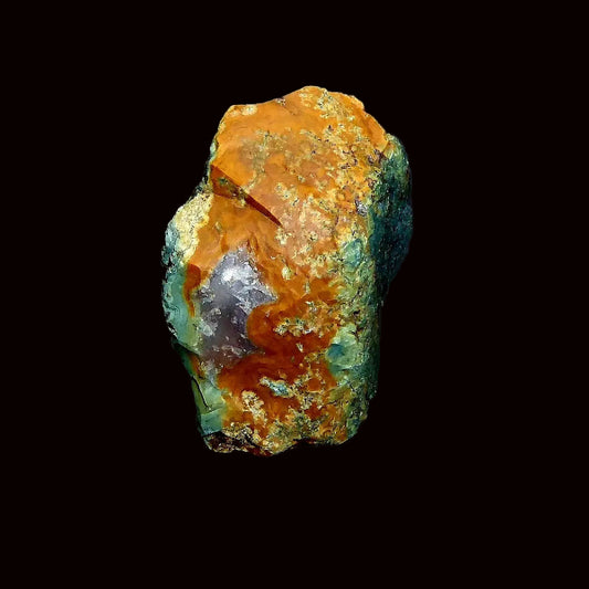 Celadonita, Agata Var. Cuarzo