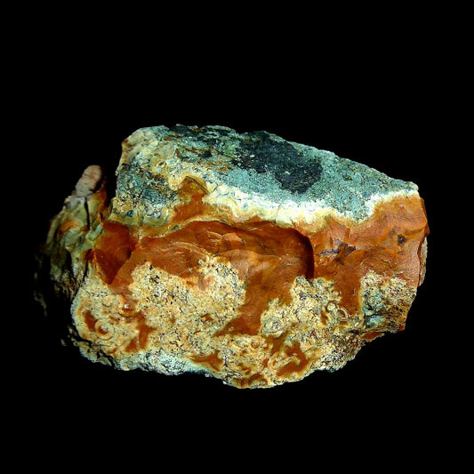 Celadonita, Agata Var. Cuarzo