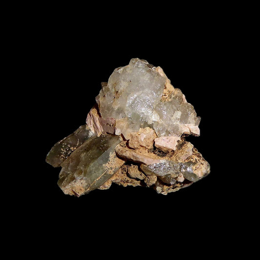 Ortosa, Cuarzo Var. Ahumado