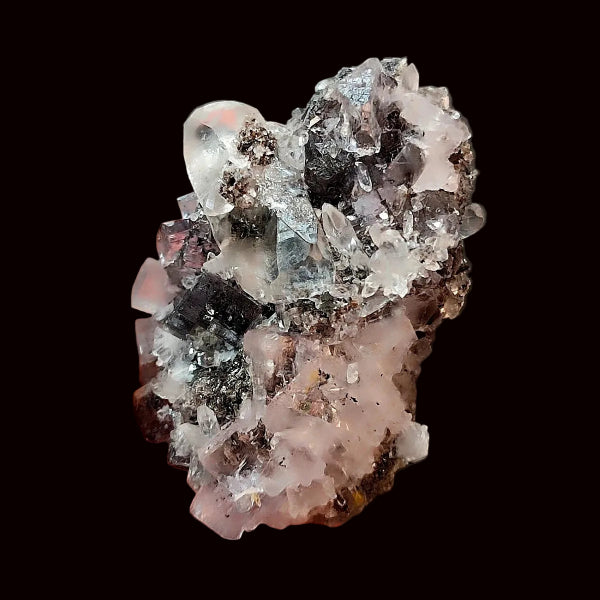 Fluorite, Calcite, Hidrocarbonetos