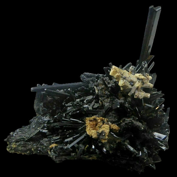 Aegirina, Zircón, Microclina