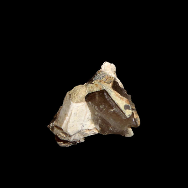 Cuarzo Var. Ahumado, Microclina