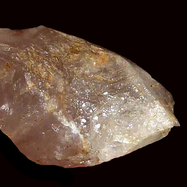 Cuarzo Var. Ahumado, Prehnita