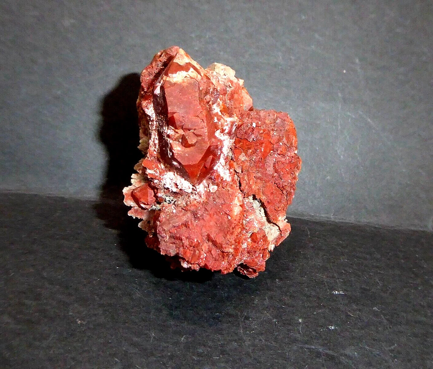 Cuarzo Var. Rojo - Jcinto, Yeso