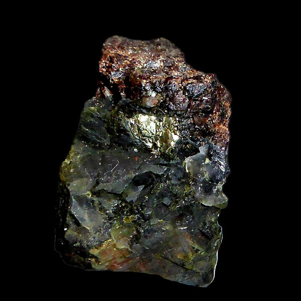 Siderita, Calcopirita