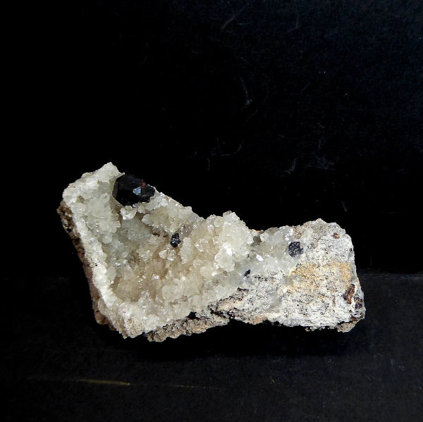 Marmatita Var. Esfalerita, Cuarzo