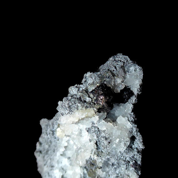 Marmatita Var. Esfalerita, Cuarzo