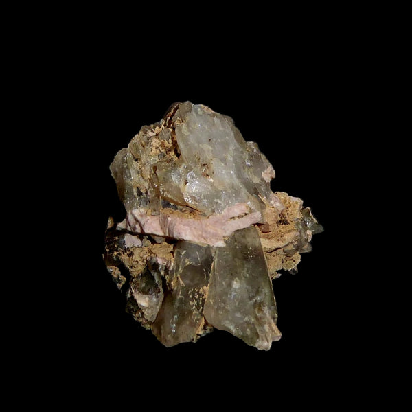 Ortosa, Cuarzo Var. Ahumado