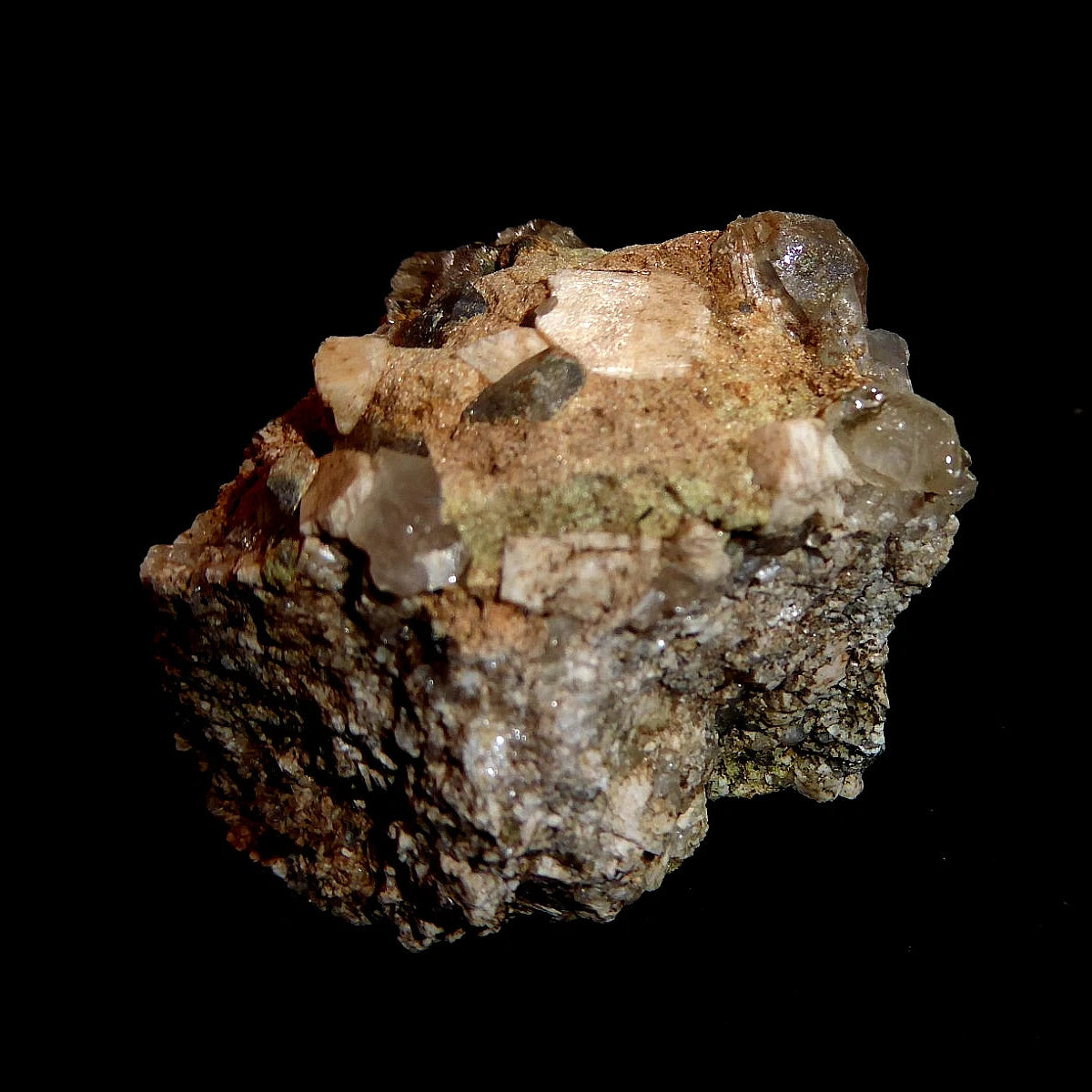 Quartz, microcline