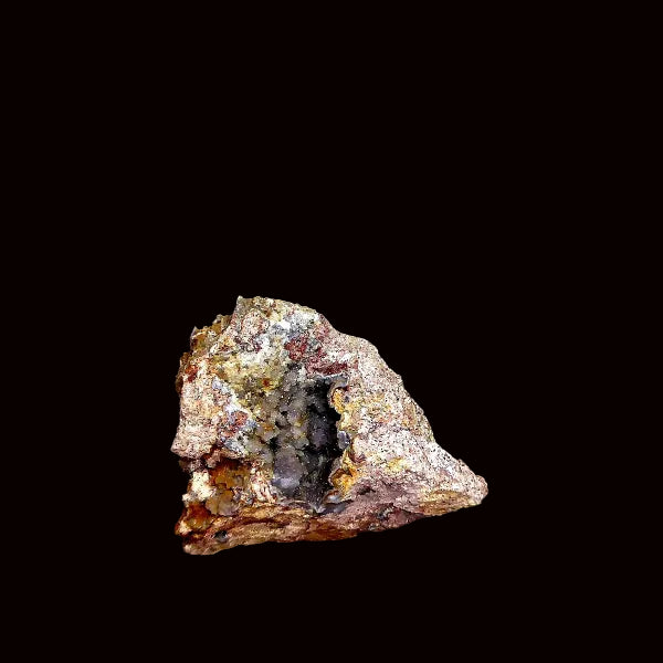 Cuarzo Var. Amatista, Riolita