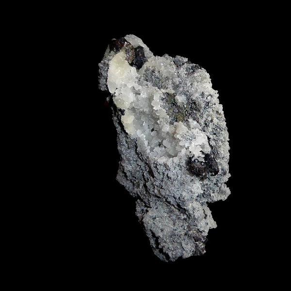 Marmatita Var. Esfalerita, Cuarzo