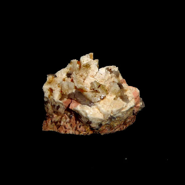 Microclina, Albita, Cuarzo Var. Ahumado