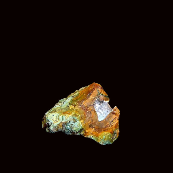 Celadonita, Agata Var. Cuarzo