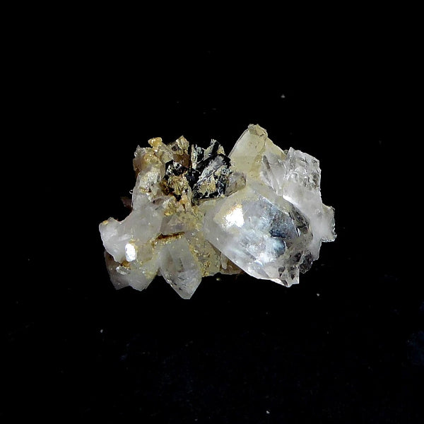 Casiterita, Cuarzo