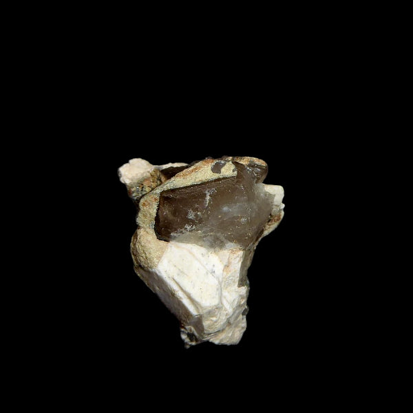 Cuarzo Var. Ahumado, Microclina