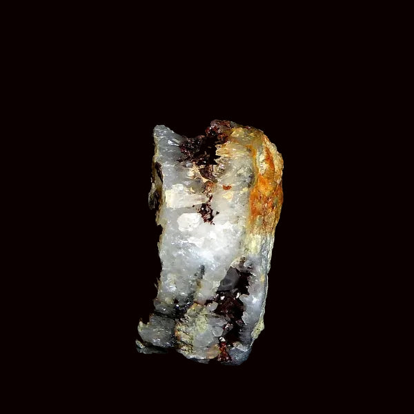 Esfalerita, Cuarzo
