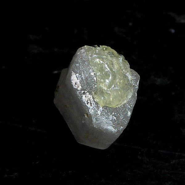 Kunzita verde / Espodumena, Turmalina azul