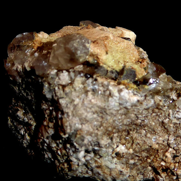 Quartz, microcline