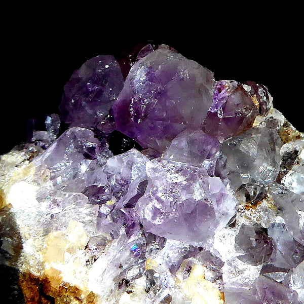 Cuarzo Var. Amatista, Hematite