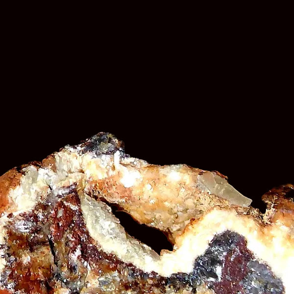 Goethita, Cuarzo, Pirolusita