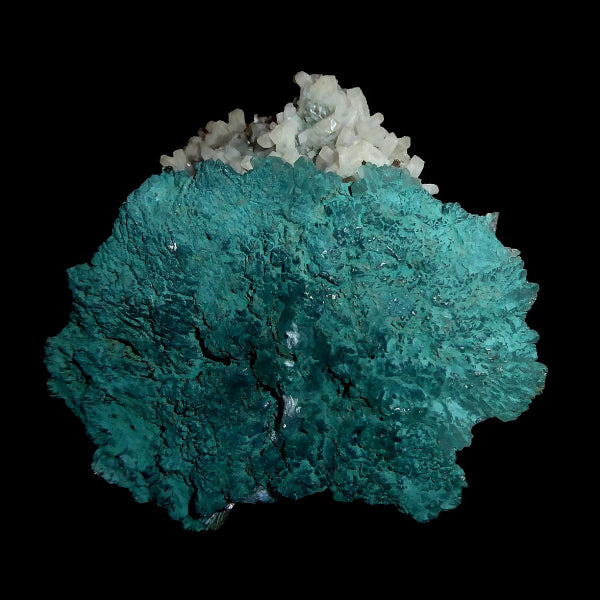 Celadonita, Calcita, Cuarzo Var. Amatista