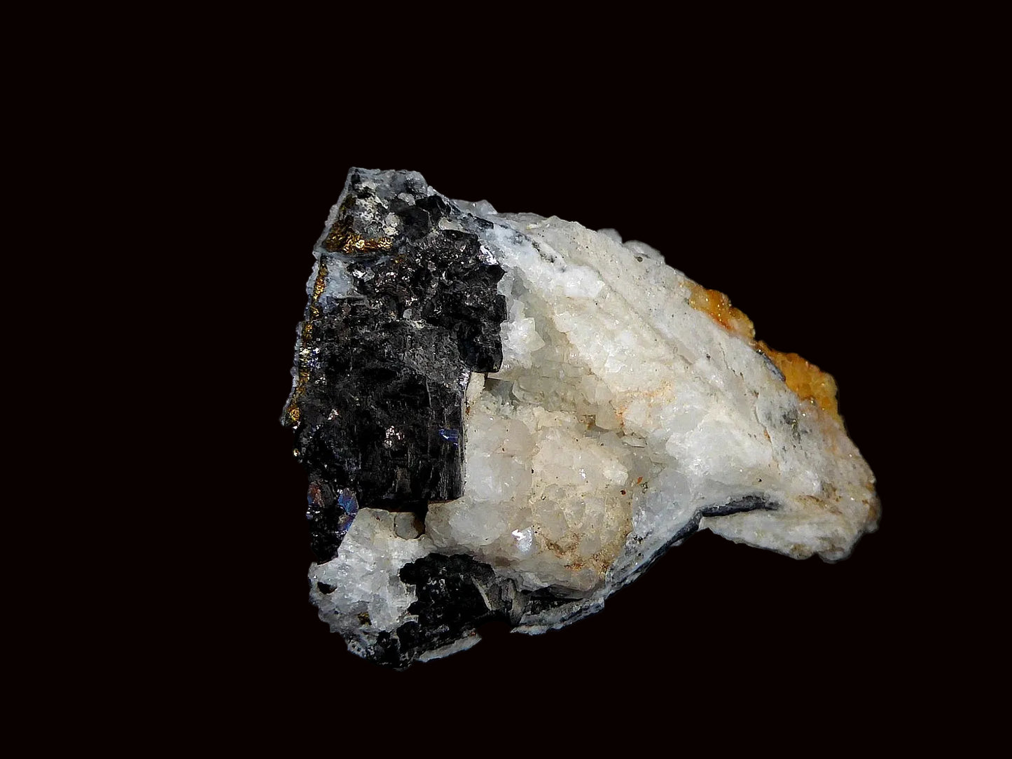 Galena, Calcopirita, Calcita