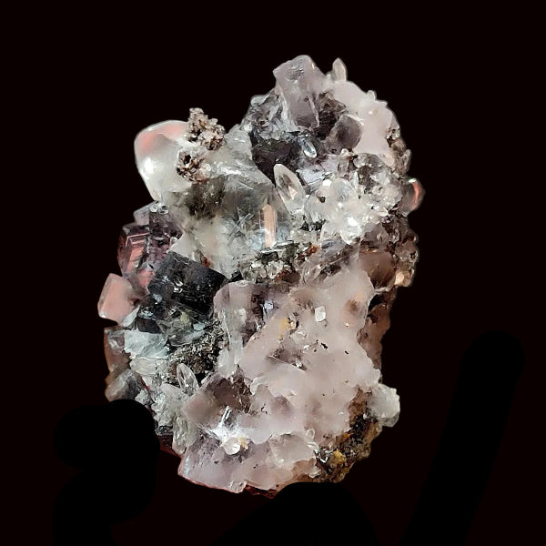 Fluorite, Calcite, Hidrocarbonetos