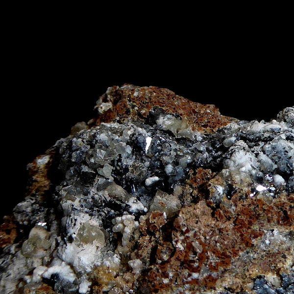 Apatito, Hematite, Calcita