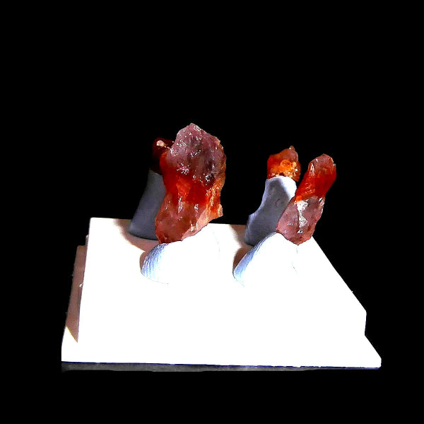 Cuarzo Var. Rojo - Lote 4