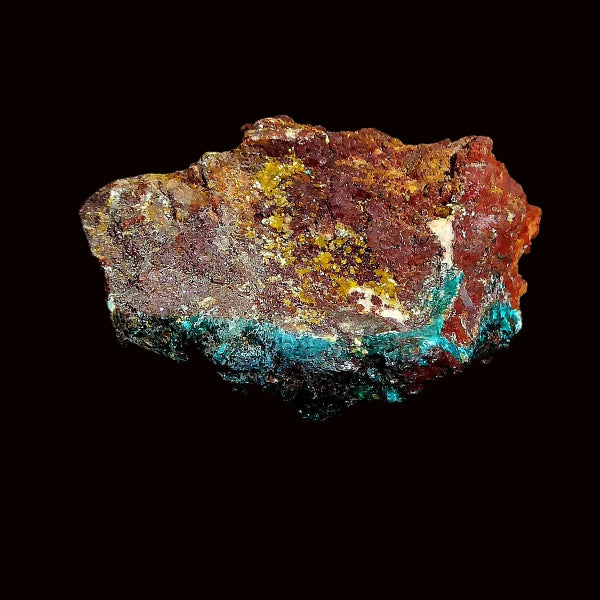 Mimetita, Cerusita, Malaquita